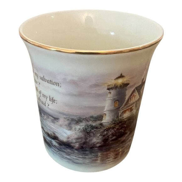 Lenox Collectible Nicky Boehme Light In Mist Landscape Mug Made in Japan - Picture 3 of 6